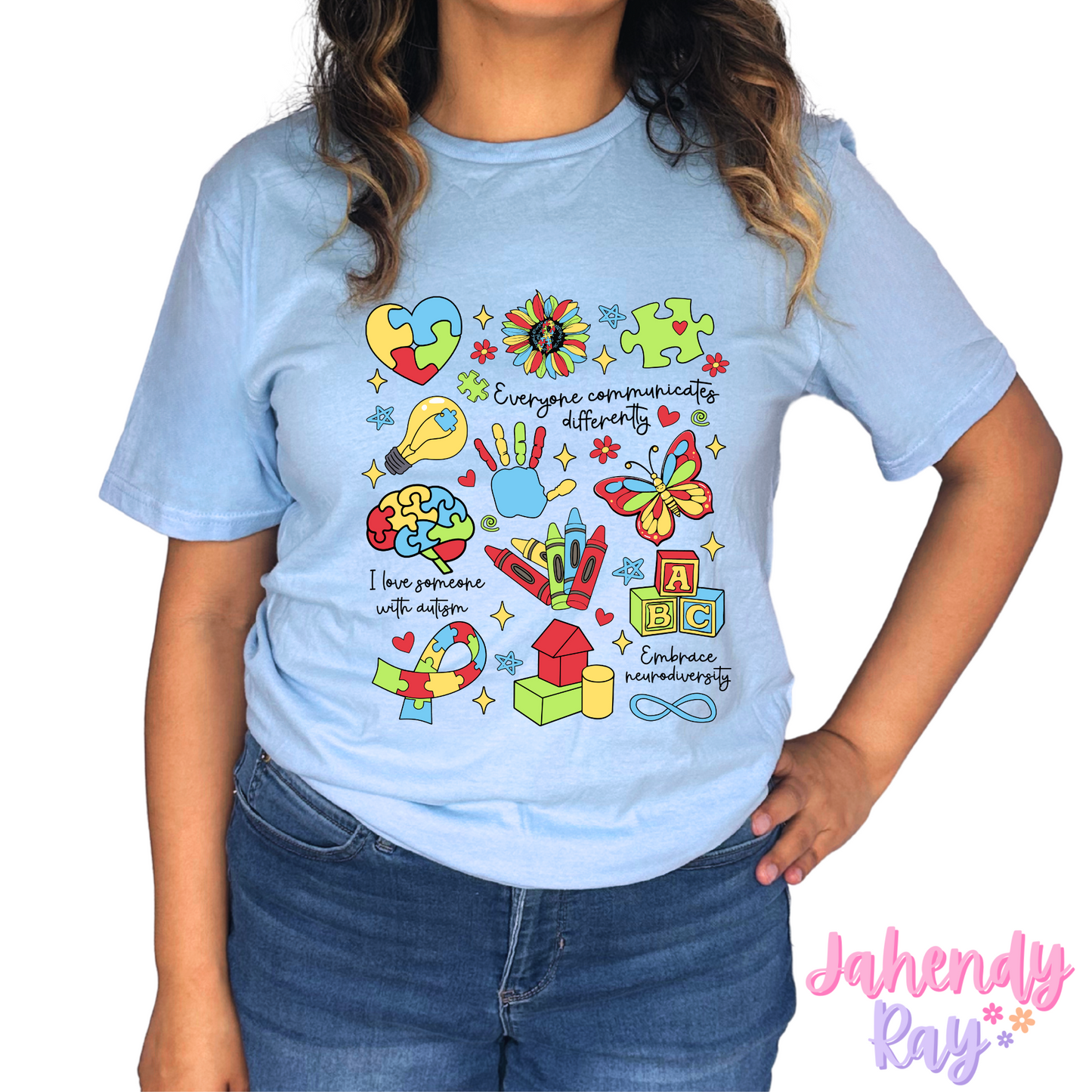 I Love Someone with Autism - Autism Awareness T-Shirt