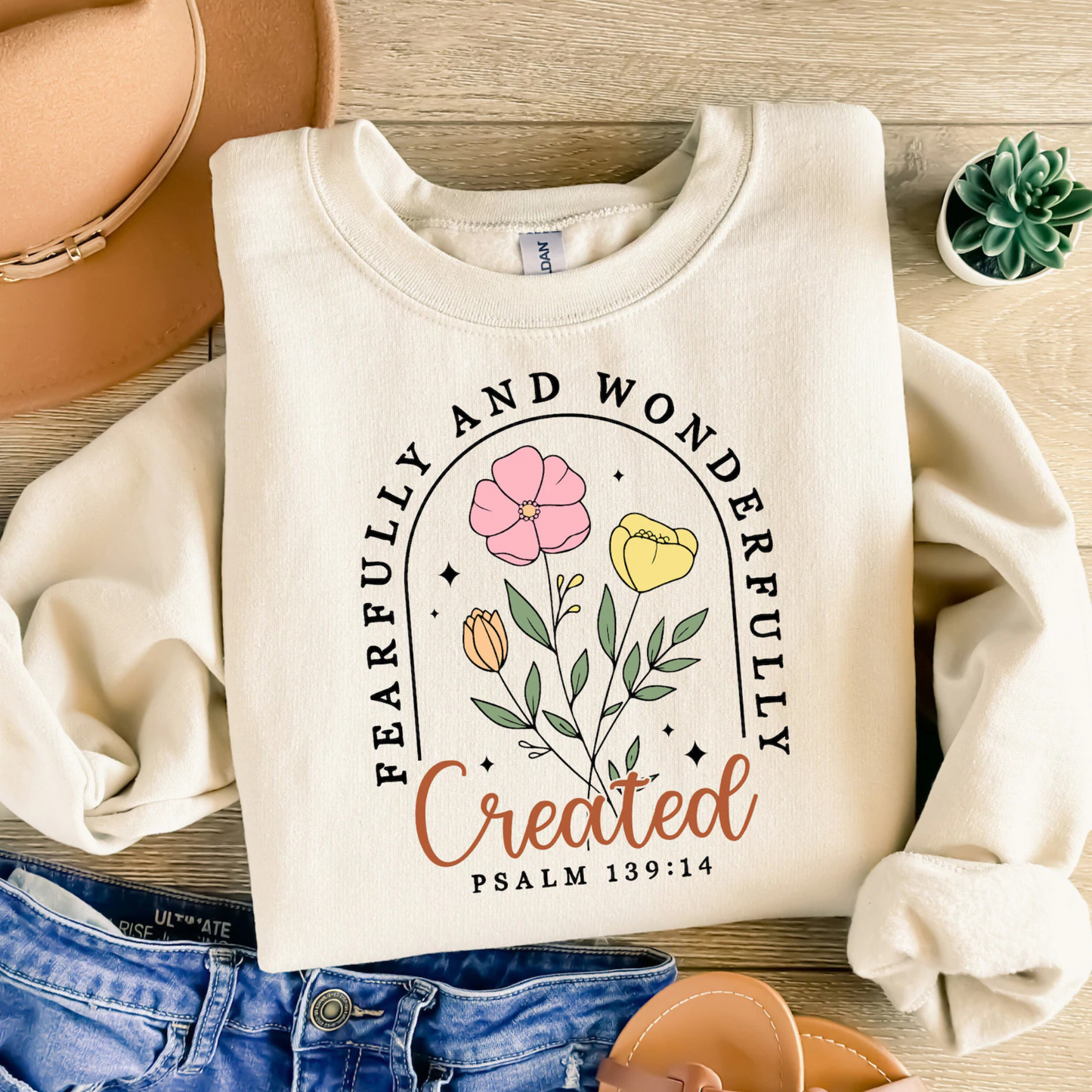 Fearfully Created- DTF Transfer