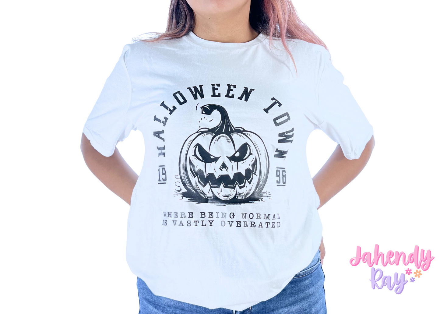 Halloween Town Screenprint Transfer