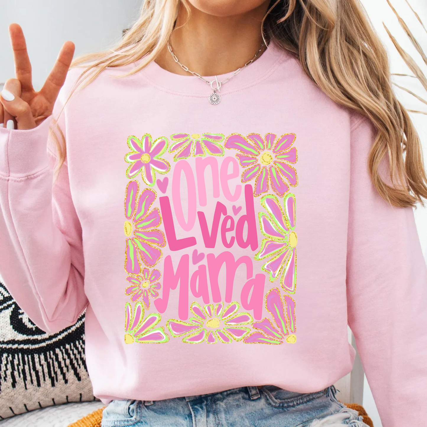 One Loved Mama DTF Transfer