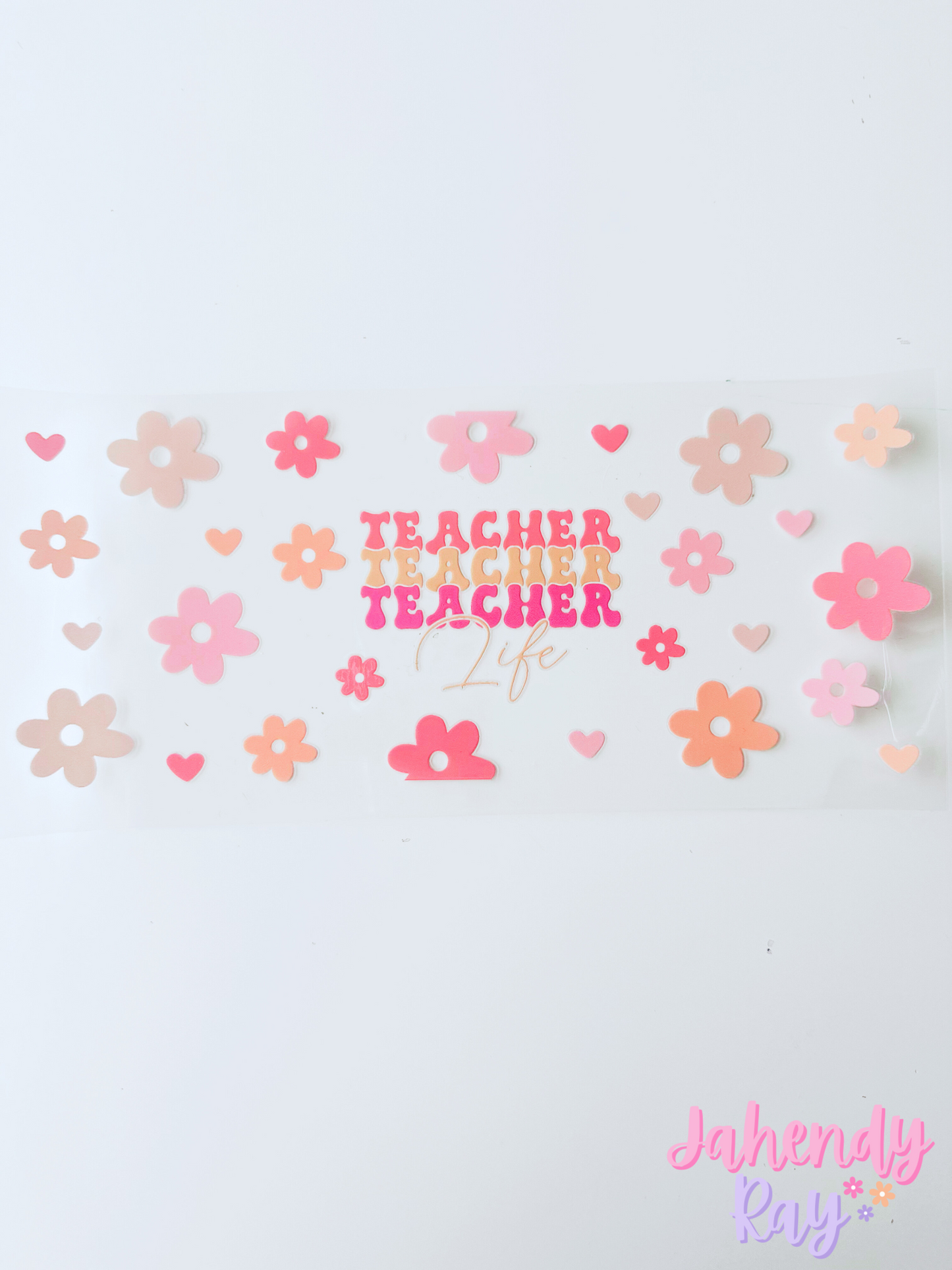 Teacher Life UVDTF Wrap