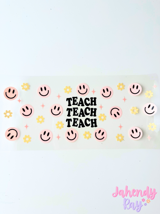 Teach Smiley UVDTF Wrap