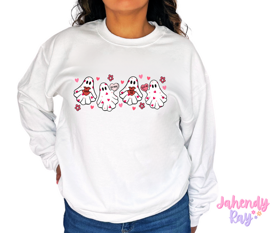 Love Ghosts Sweatshirt Crewneck