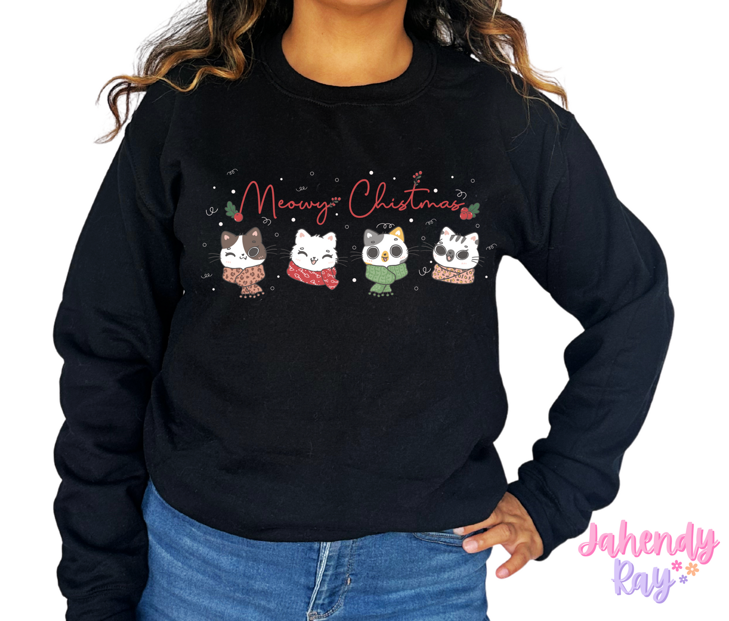 Meowy X-Mas T-Shirt/Crewneck