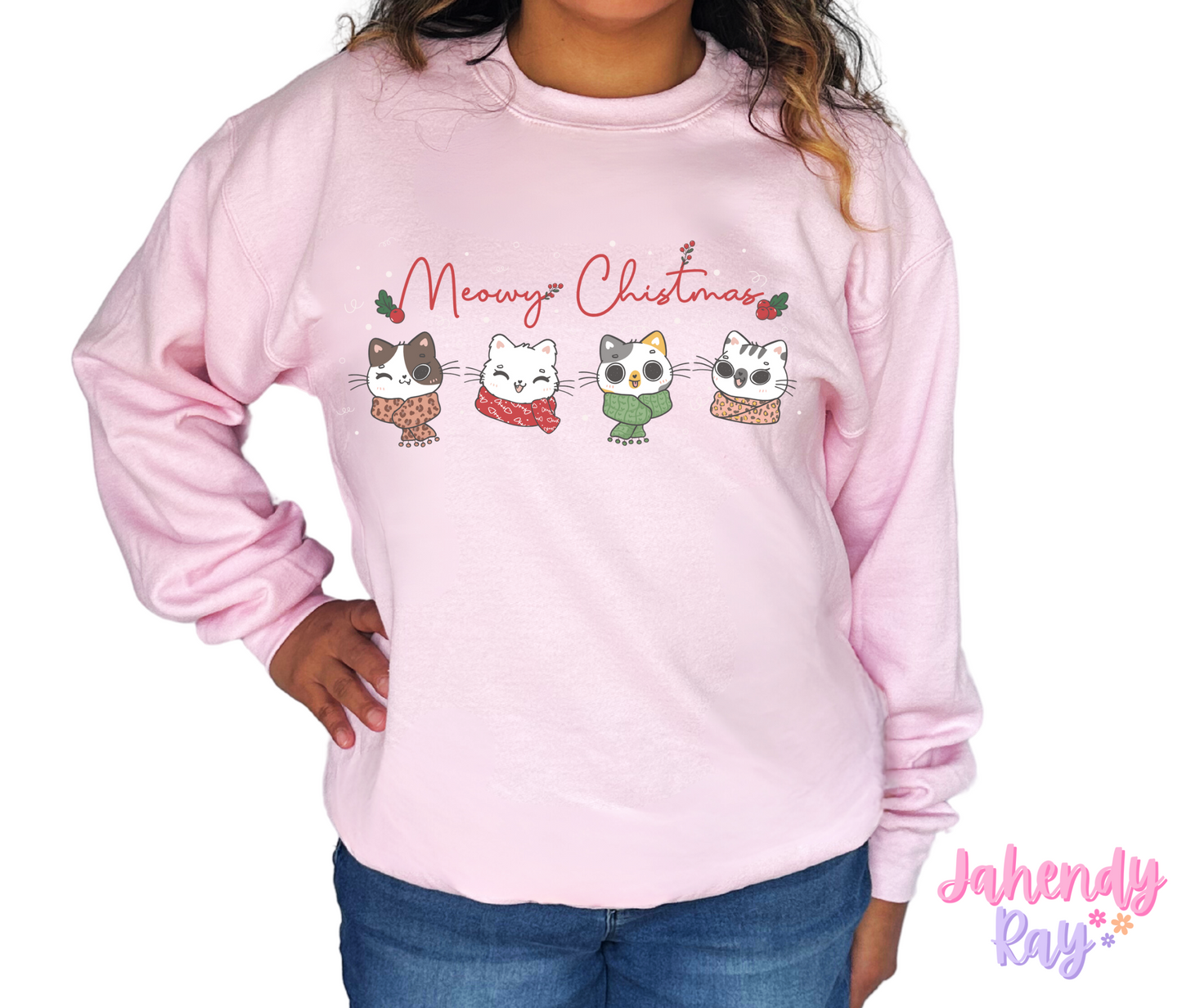 Meowy X-Mas T-Shirt/Crewneck