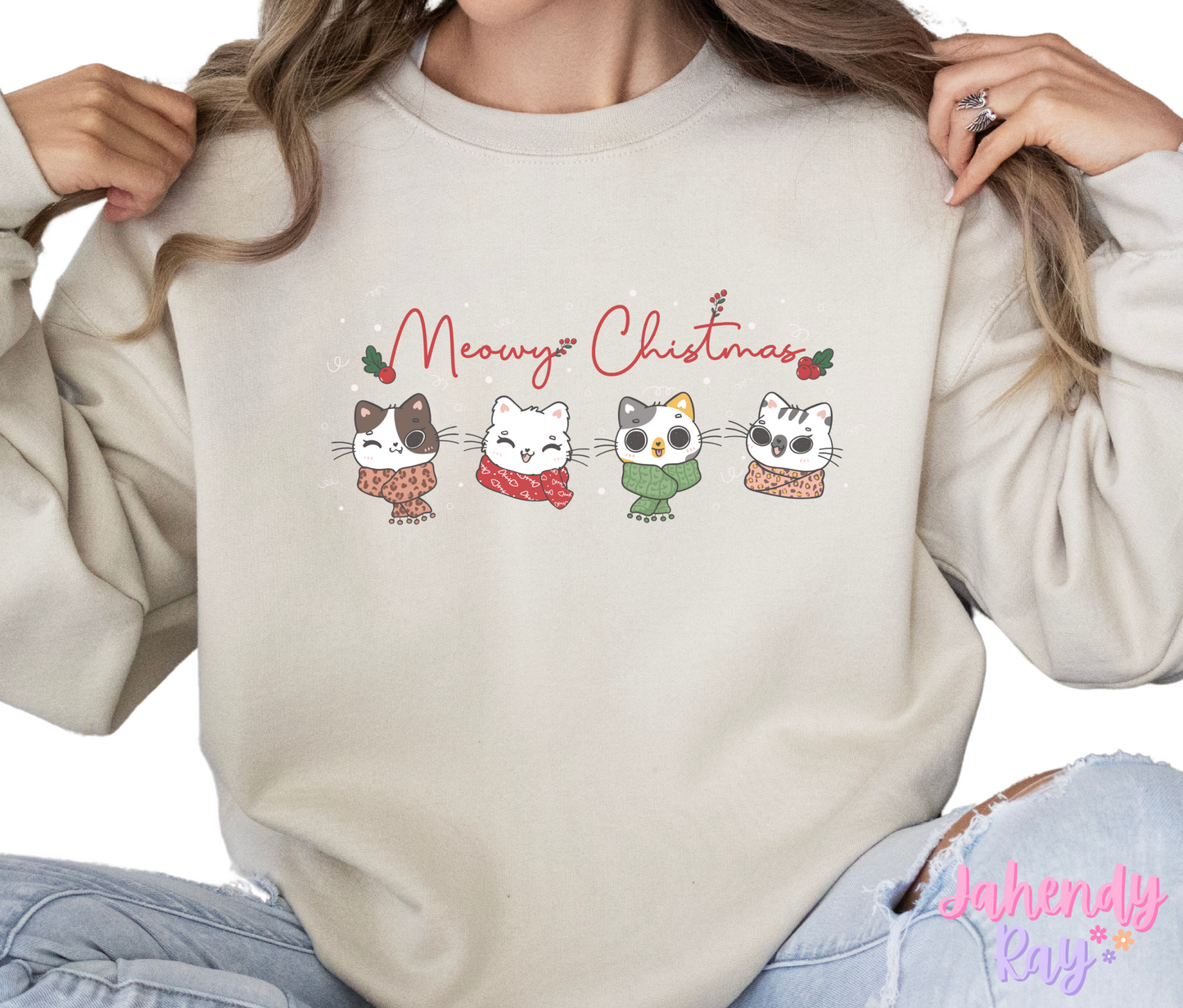 Meowy X-Mas T-Shirt/Crewneck