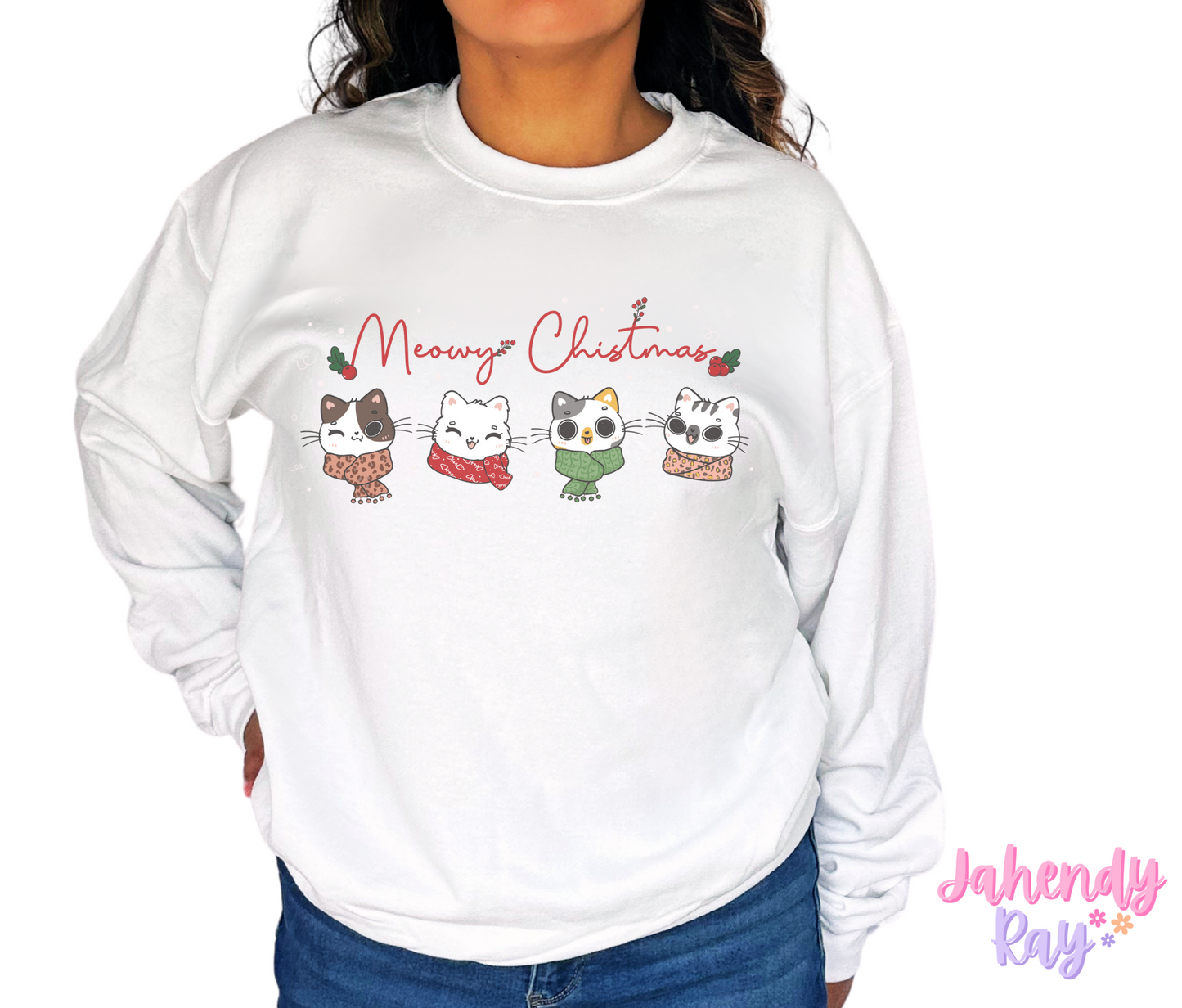 Meowy X-Mas T-Shirt/Crewneck