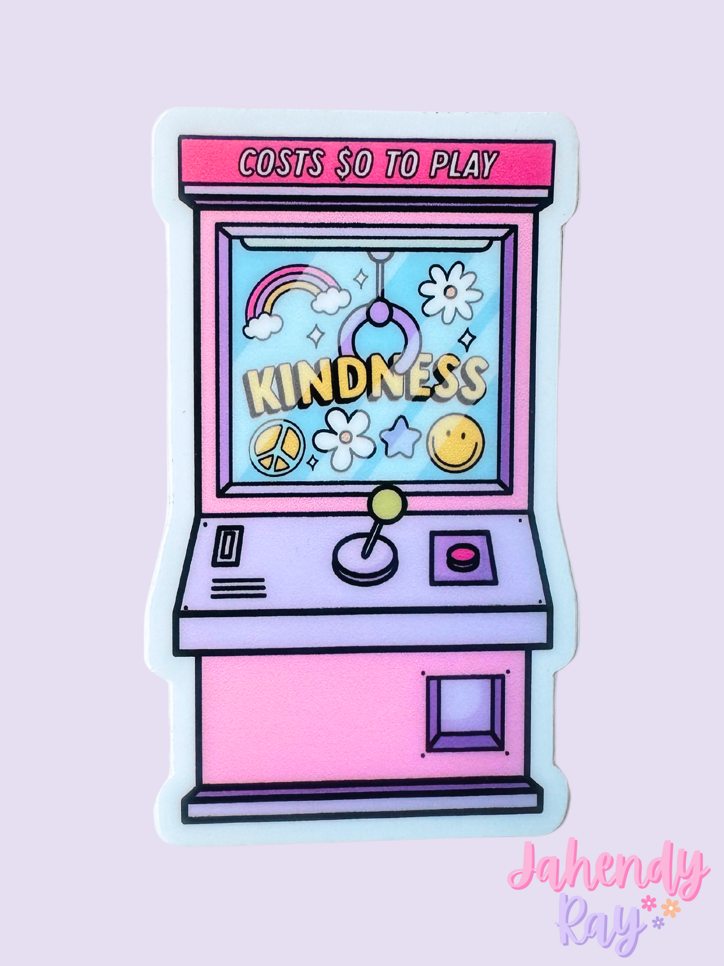 Kindness Claw Machine Sticker