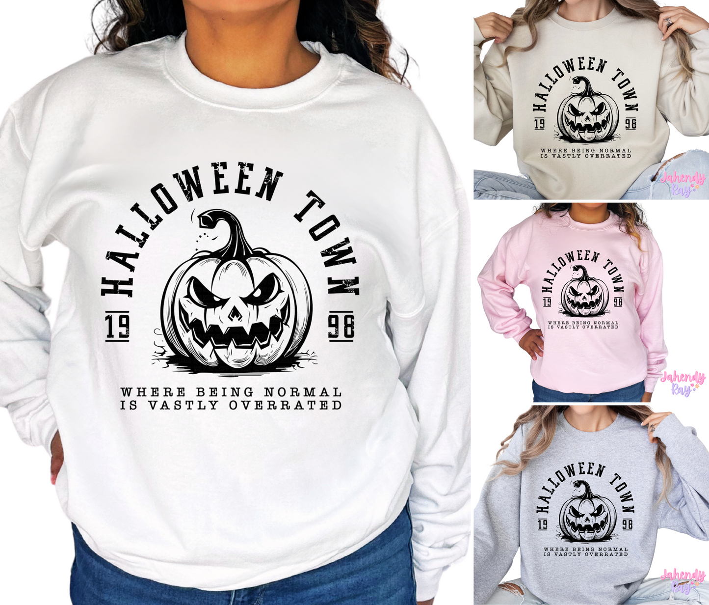 Halloween Town Graphic T-Shirt/Crewneck