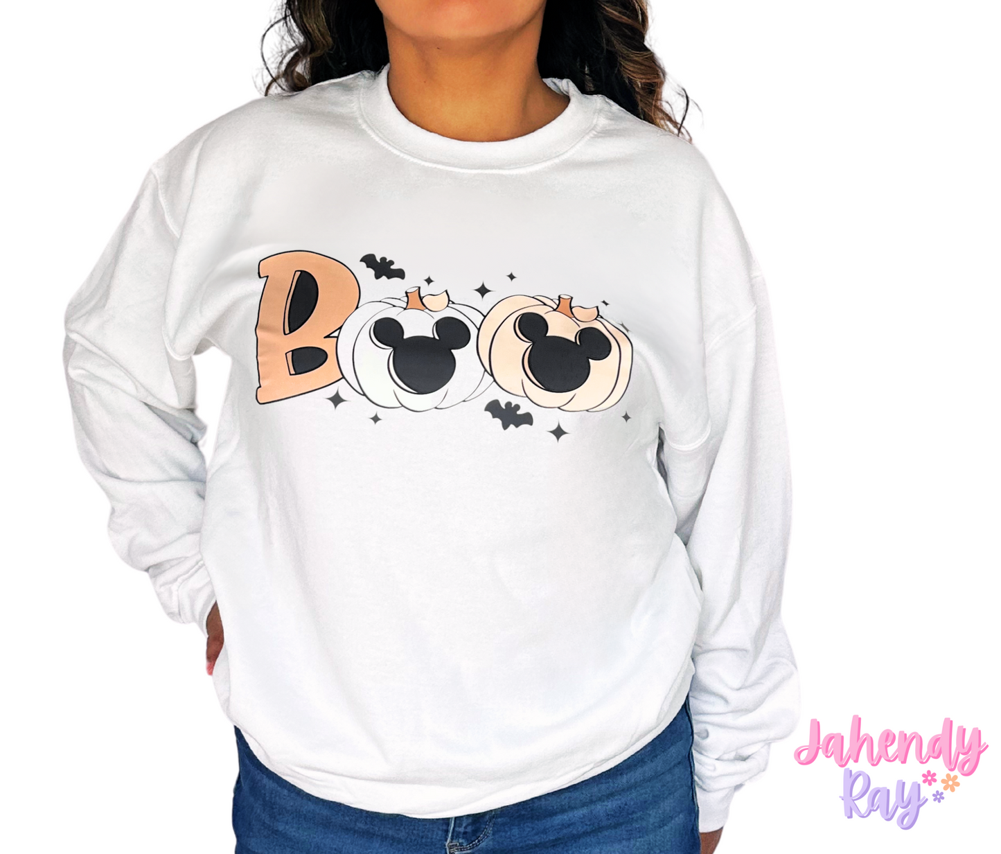 Magical Boo Pumpkins Graphic T-Shirt/Crewneck